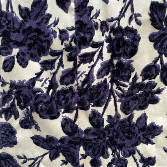 Tory Burch Dayton Flocked Floral Velvet Blazer - Picture 10 of 14